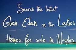 Naples Real Estate Listings of Glen Eden on the Lakes